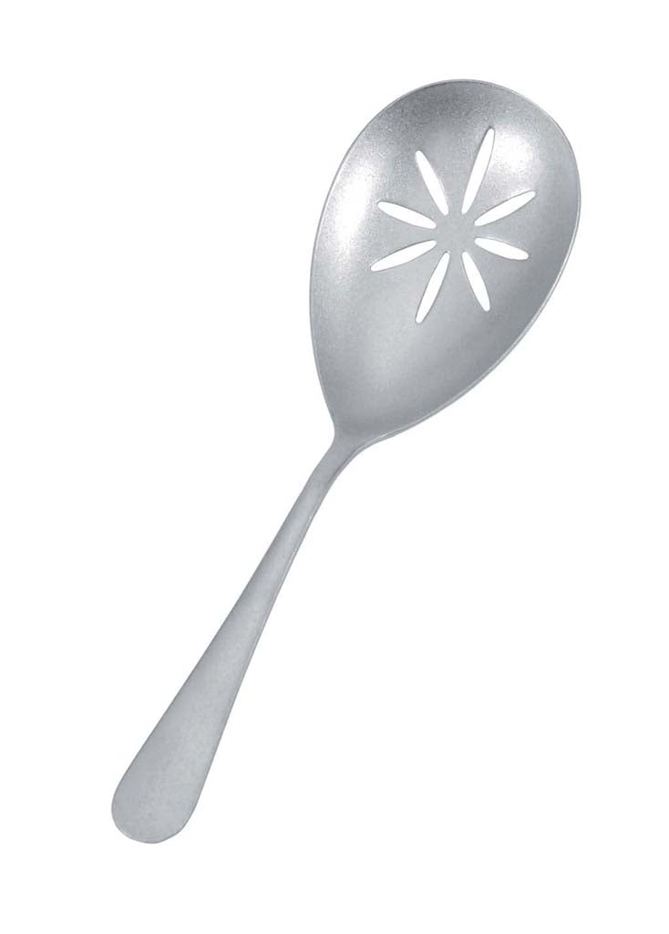 Stainless Steel Vintage Gourmet Serving Spoon Perforated