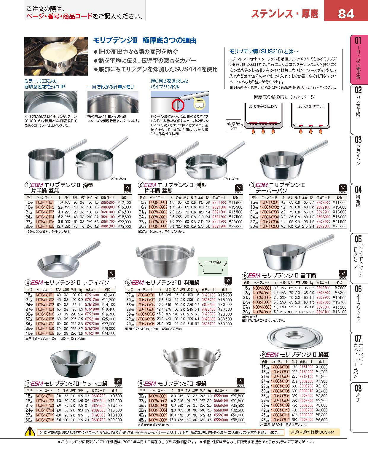EBM Molybdenum Pincers Pan Yattoko