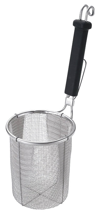 Stainless Steel Black Power grip Strainer Tebo Flat Bottom