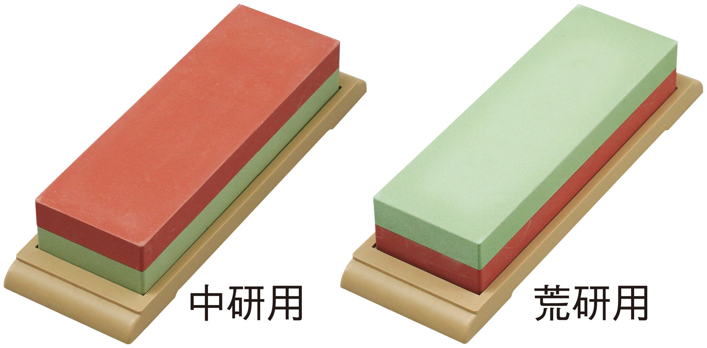 EBM Double Grit Whetstone Knife Sharpening Stone(#200/#1000)