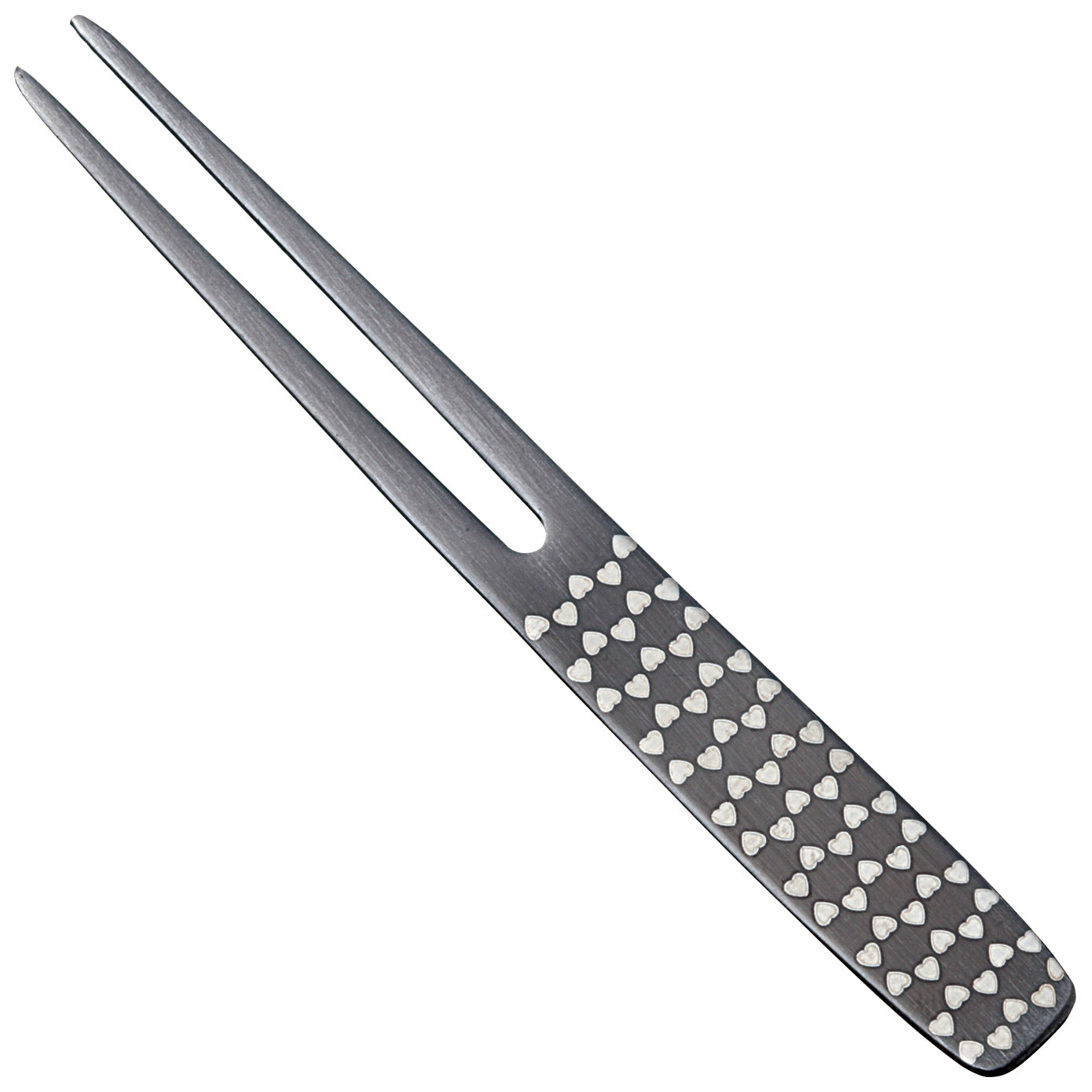 Stainless Steel Black Oxide Finish Pick Fork KANZASHI