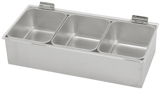 EBM Stainless Steel Yakumi Pan 3 Inserts with Hinge Cover