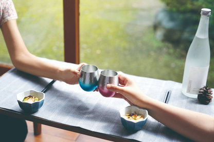 Pure Copper Sake Cup Chichiri