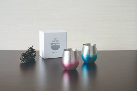 Pure Copper Sake Cup Chichiri