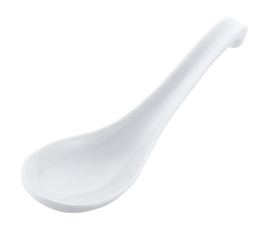 Porcelain Ramen Spoon White