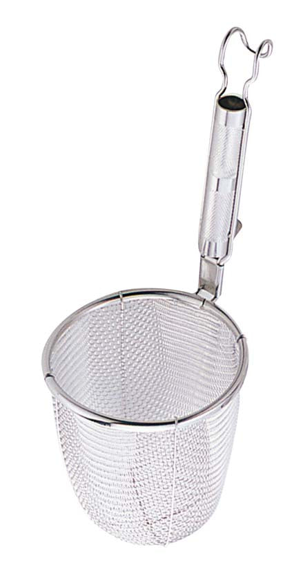 Stainless Steel Pipe Handle Round Bottom Strainer Tebo