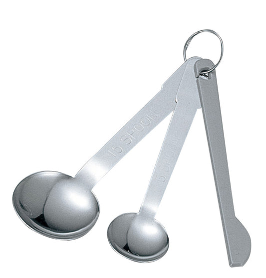 QueenRose Stainless-Steel Measuring Spoon 2pcs set with No.174