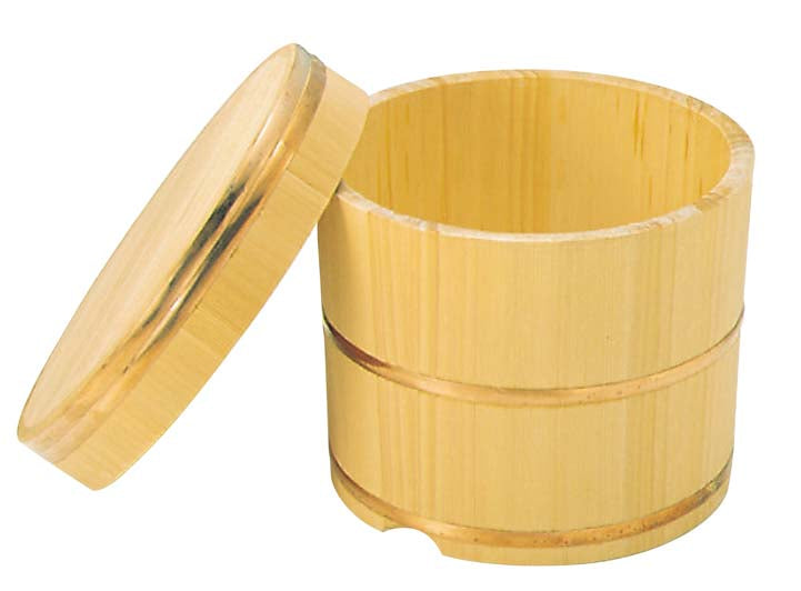 Sawara Ohitsu Wood Rice Container