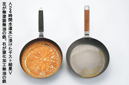 Nitriding frying pan