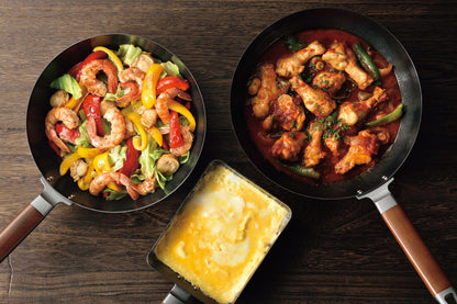 Nitriding frying pan