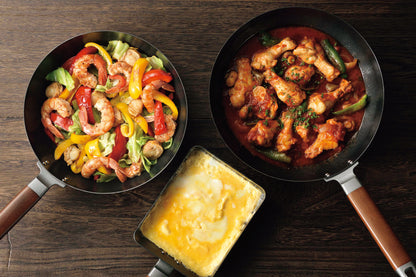 Nitriding Wok Deep Frying pan