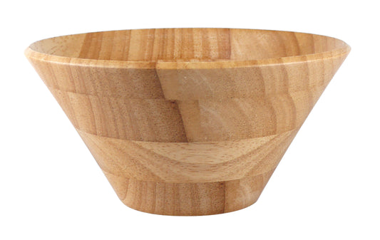 Rubberwood Salad Bowl natural