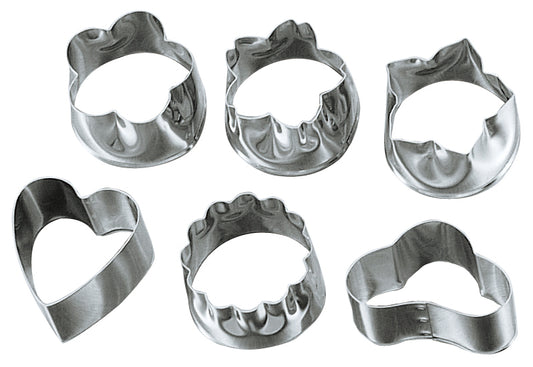 Stainless-Steel Cookie Cutter 6pcs set