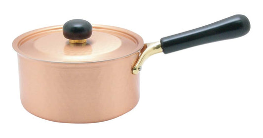 Antique Copper IH Sauce Pan IH-101 18cm