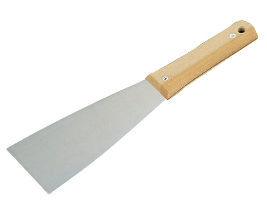 Scraper with Wooden Covered Steel Handle 3