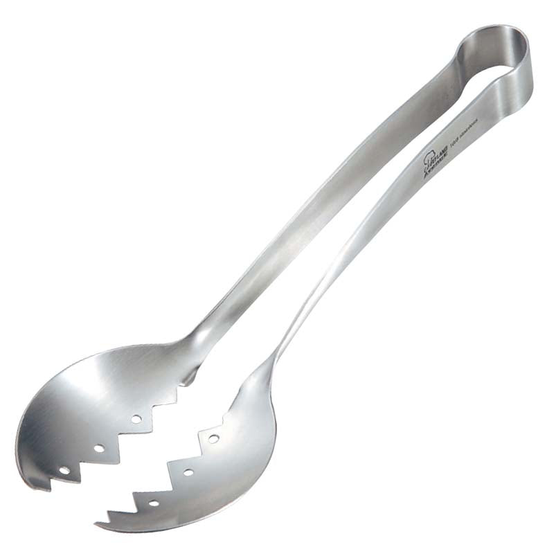 GS Stainless-Steel ChefLand Scoop Tongs (0002-543)
