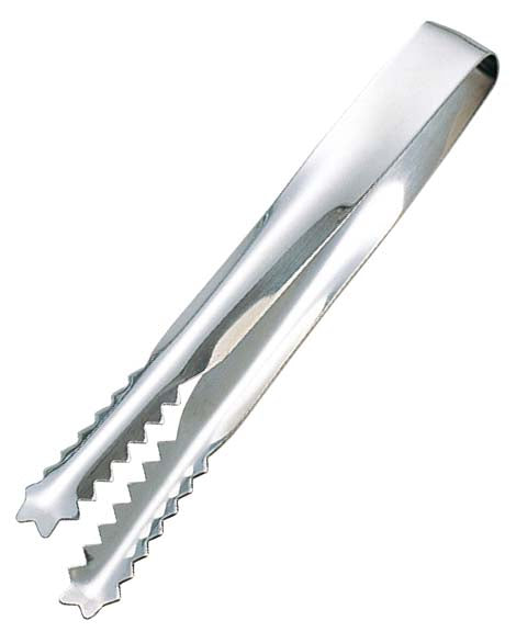 GS Stainless-Steel ChefLand Ice Tongs (0003-155)