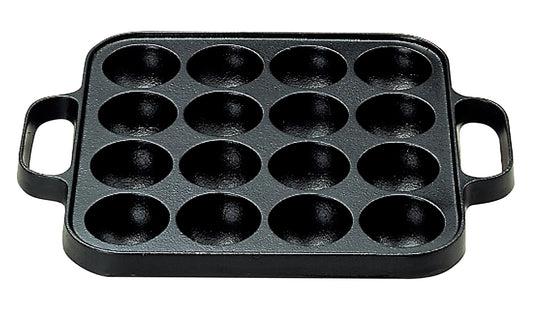 SE Cast Iron Takoyaki Pan 16holes CA-30L