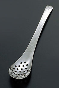 Stainless Steel Hammered Finish Ramen Spoon