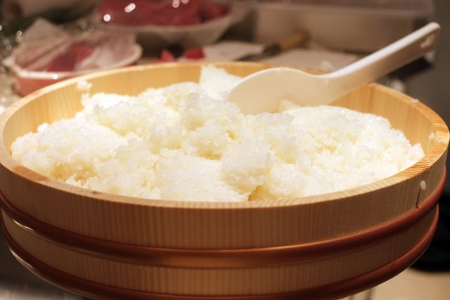 EBM Japanese Sawara Cypress Hangiri Rice Mixing Tub